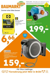 Globus Baumarkt Prospekt - Angebote ab 30.06.