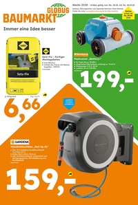 Globus Baumarkt Prospekt - Angebote ab 30.06.