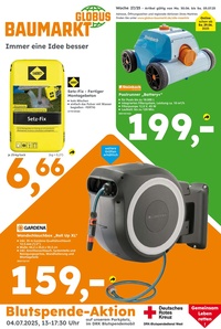 Globus Baumarkt Prospekt - Angebote ab 30.06.