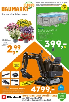 Globus Baumarkt Prospekt - Angebote ab 14.07.