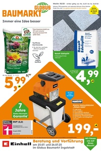Globus Baumarkt Prospekt - Angebote ab 21.07.
