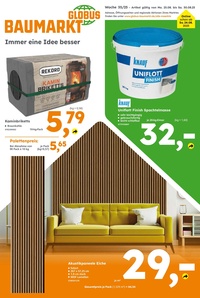 Globus Baumarkt Prospekt - Angebote ab 25.08.