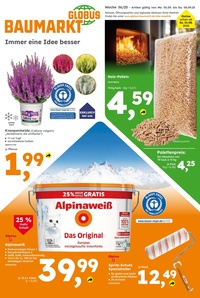 Globus Baumarkt Prospekt - Angebote ab 01.09.