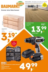 Globus Baumarkt Prospekt - Angebote ab 22.09.