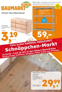 Globus Baumarkt Prospekt - Angebote ab 06.10.