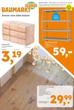 Globus Baumarkt Prospekt - Angebote ab 06.10.