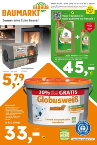 Globus Baumarkt Prospekt - Angebote ab 13.10.