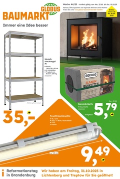 Globus Baumarkt Prospekt - Angebote ab 27.10. - Seite 1