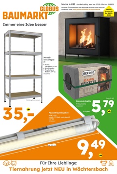 Globus Baumarkt Prospekt - Angebote ab 27.10. - Seite 1