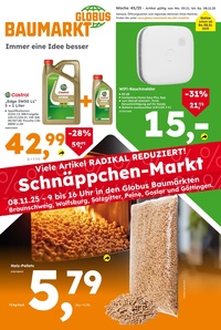 Globus Baumarkt Prospekt - Angebote ab 03.11.