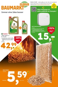 Globus Baumarkt Prospekt - Angebote ab 03.11.