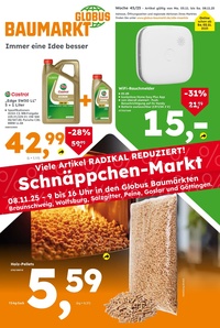 Globus Baumarkt Prospekt - Angebote ab 03.11.
