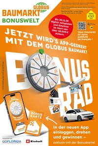 Globus Baumarkt Prospekt - Angebote ab 10.11.
