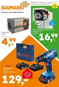 Globus Baumarkt Prospekt - Angebote ab 12.01.