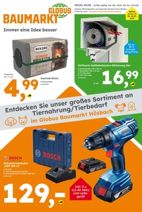 Globus Baumarkt Prospekt - Angebote ab 12.01.