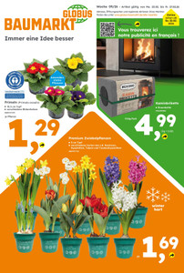Globus Baumarkt Prospekt - Angebote ab 23.02.