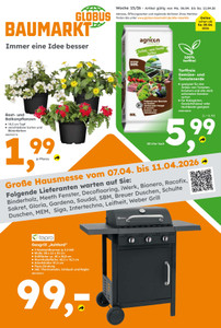 Globus Baumarkt Prospekt - Angebote ab 06.04.