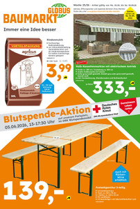 Globus Baumarkt Prospekt - Angebote ab 01.06.