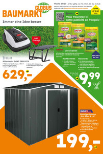 Globus Baumarkt Prospekt - Angebote ab 08.06.