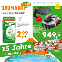 Globus Baumarkt Prospekt - Garten & Balkon Angebote
