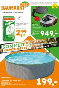 Globus Baumarkt Prospekt - Angebote ab 15.06.