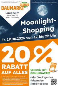 Globus Baumarkt Prospekt - Angebote ab 15.06.