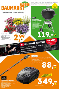 Globus Baumarkt Prospekt - Angebote ab 29.06.