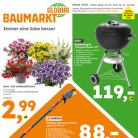 Globus Baumarkt Prospekt - Blumen
