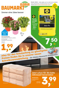 Globus Baumarkt Prospekt - Angebote ab 24.08.