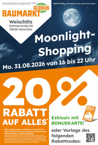 Globus Baumarkt Prospekt - Angebote ab 31.08.