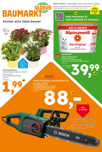 Globus Baumarkt Prospekt - Angebote ab 14.09.