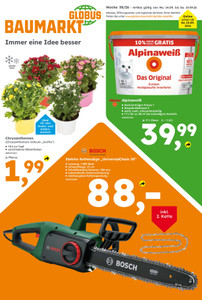 Globus Baumarkt Prospekt - Angebote ab 14.09.