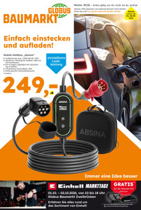 Globus Baumarkt Prospekt - Angebote ab 21.09.
