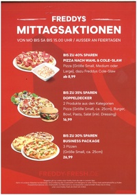 Freddy Fresh Pizza Prospekt - Pizzadienst Freddy Fresh