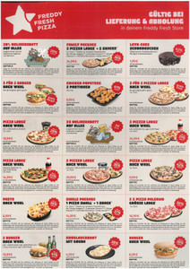 Freddy Fresh Pizza Prospekt - Freddy Angebote