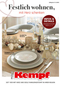 Möbel Kempf Prospekt - 550VZ