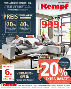 Möbel Kempf Prospekt - 601VZ