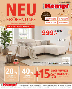 Möbel Kempf Prospekt - 623VK