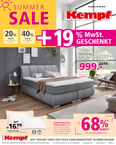 Möbel Kempf Prospekt - 629VZ