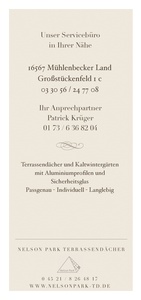 Nelson Park Prospekt - Angebote ab 10.09.