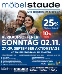 Möbel Staude Prospekt - Angebote ab 27.10.