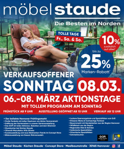 Möbel Staude Prospekt - Angebote ab 03.03.