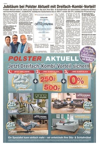 Polster Aktuell Prospekt - Polster Aktuell Mitte GmbH & Co. KG