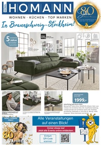 Möbel Homann Prospekt - Angebote ab 14.04.