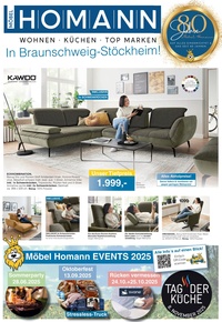 Möbel Homann Prospekt - Angebote ab 16.07.