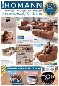 Möbel Homann Prospekt - Angebote ab 21.08.