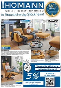 Möbel Homann Prospekt - Angebote ab 16.10.