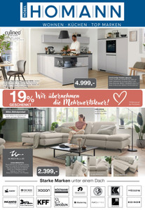 Möbel Homann Prospekt - Angebote ab 23.04.