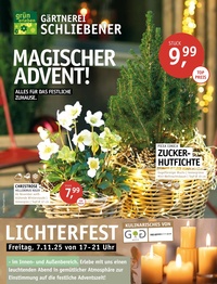 Gärtnerei Schliebener Prospekt - Angebote ab 06.11.