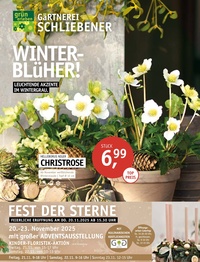Gärtnerei Schliebener Prospekt - Angebote ab 19.11.